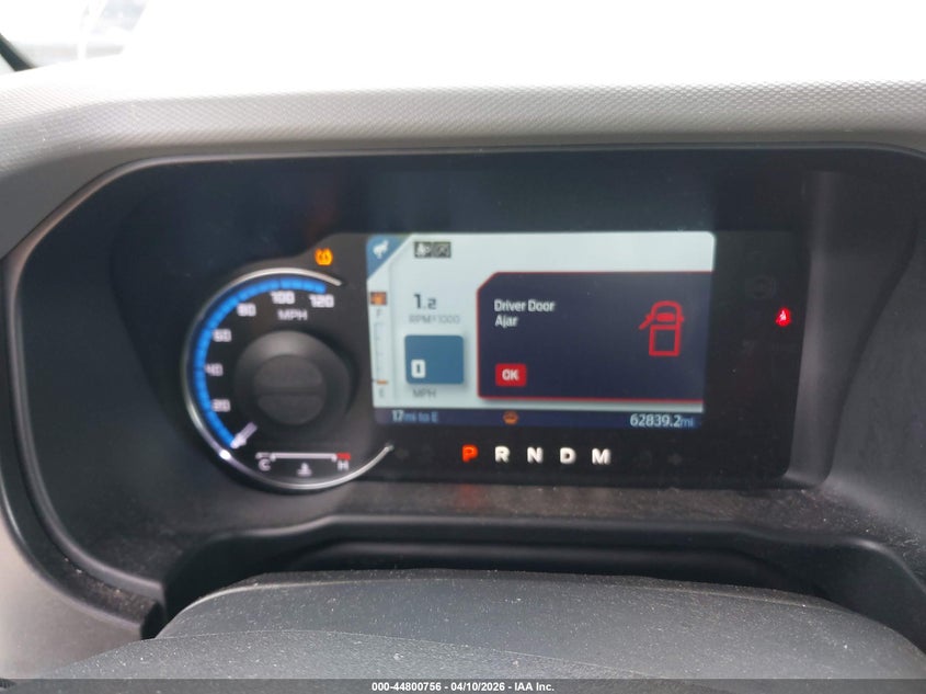 2022 Ford Bronco VIN: 1FMDE5AHXNLA88187 Lot: 44800756