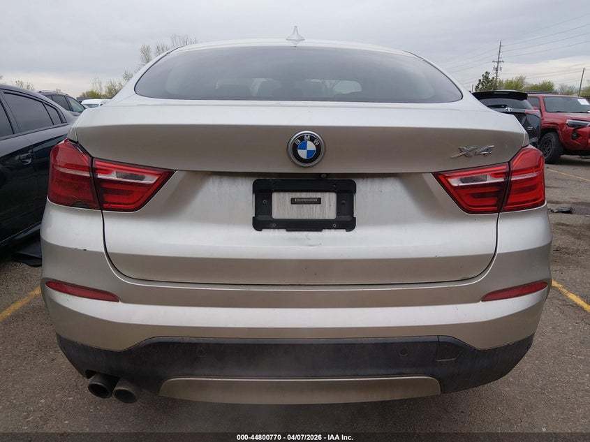 2016 BMW X4 xDrive35I VIN: 5UXXW5C57G0N92006 Lot: 44800770