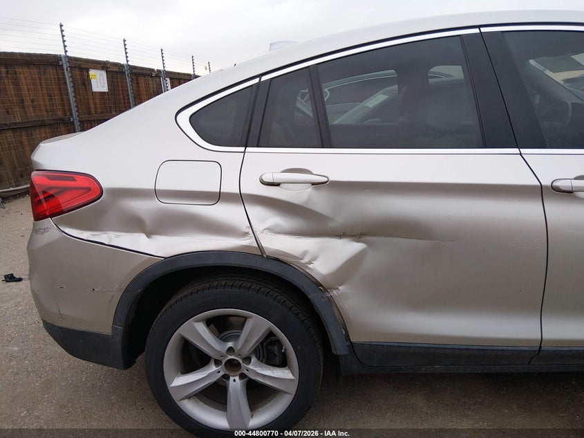 2016 BMW X4 xDrive35I VIN: 5UXXW5C57G0N92006 Lot: 44800770