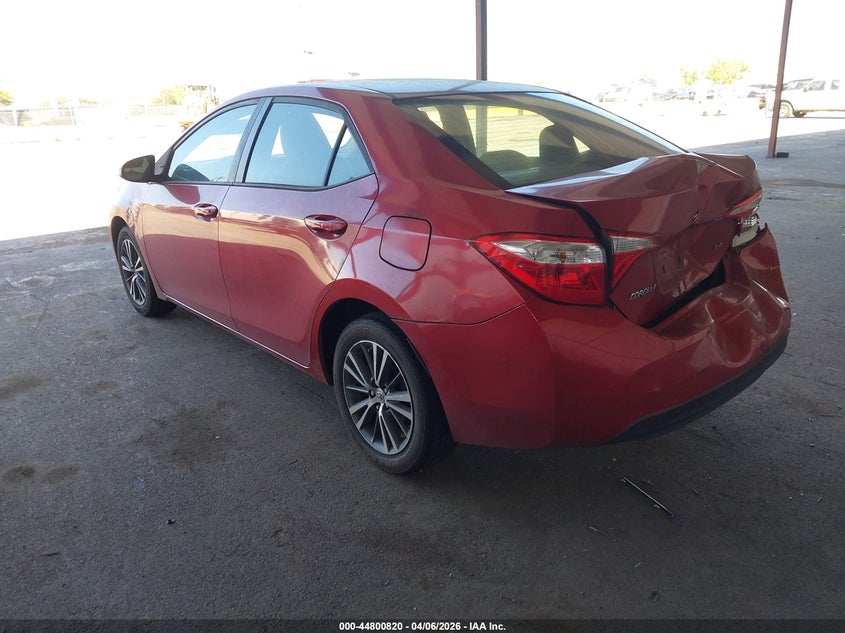2016 Toyota Corolla Le Plus
