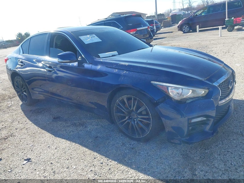 2017 Infiniti Q50 3.0T Red Sport 400