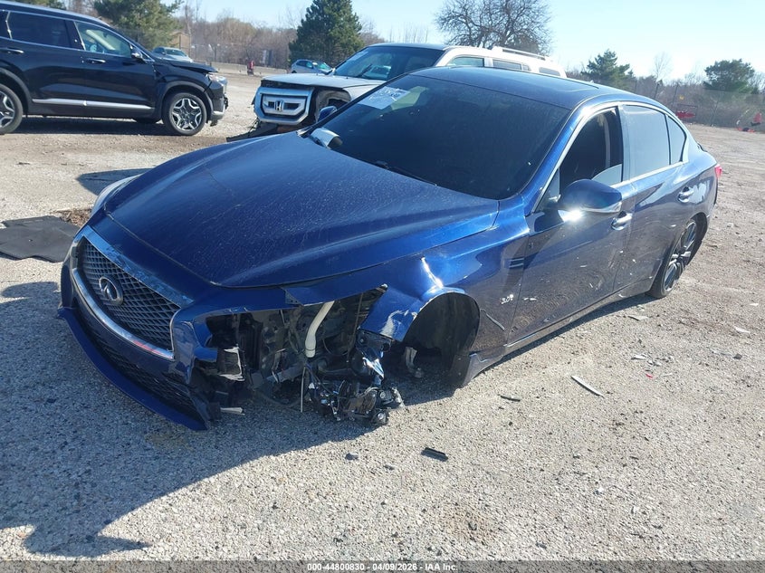 2017 Infiniti Q50 3.0T Red Sport 400