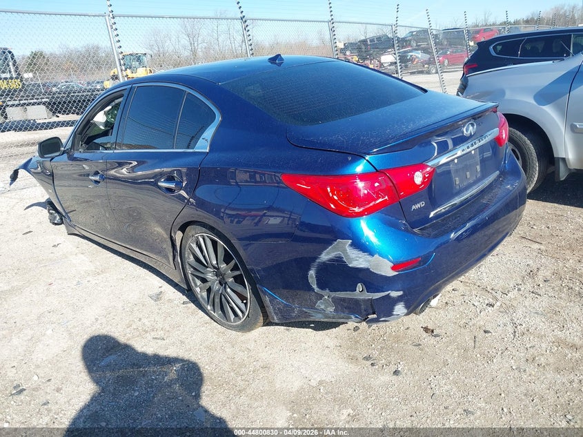2017 Infiniti Q50 3.0T Red Sport 400