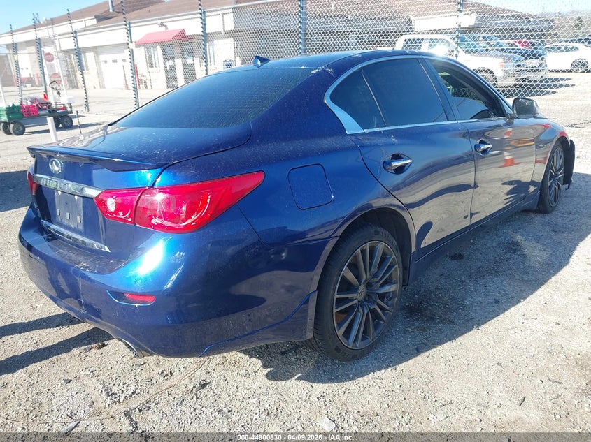 2017 Infiniti Q50 3.0T Red Sport 400