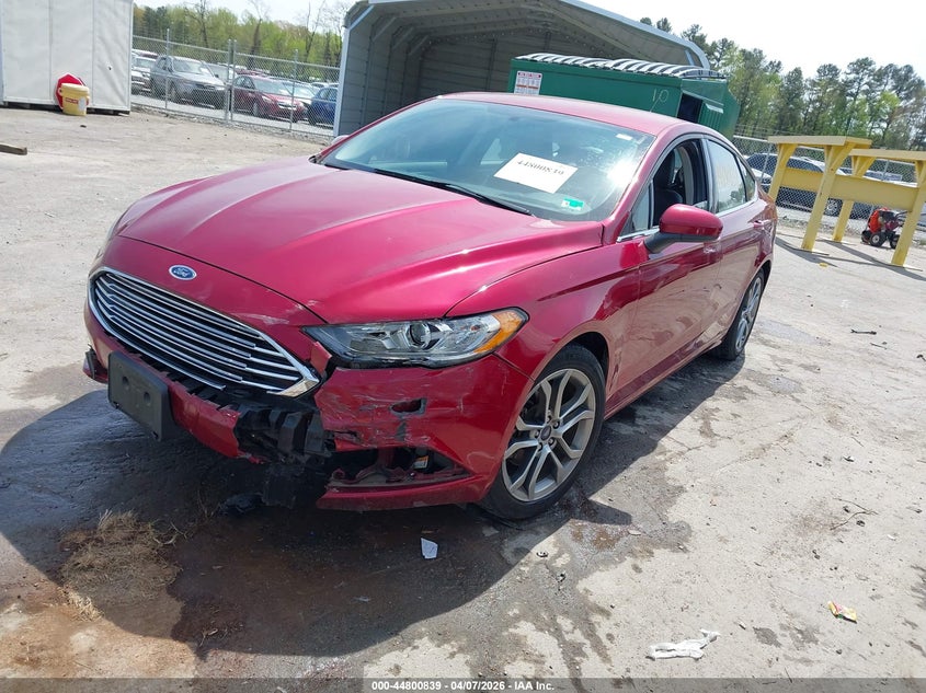 Vin: 3fa6p0h7xhr138234, lot: 45298105, ford fusion se 20172