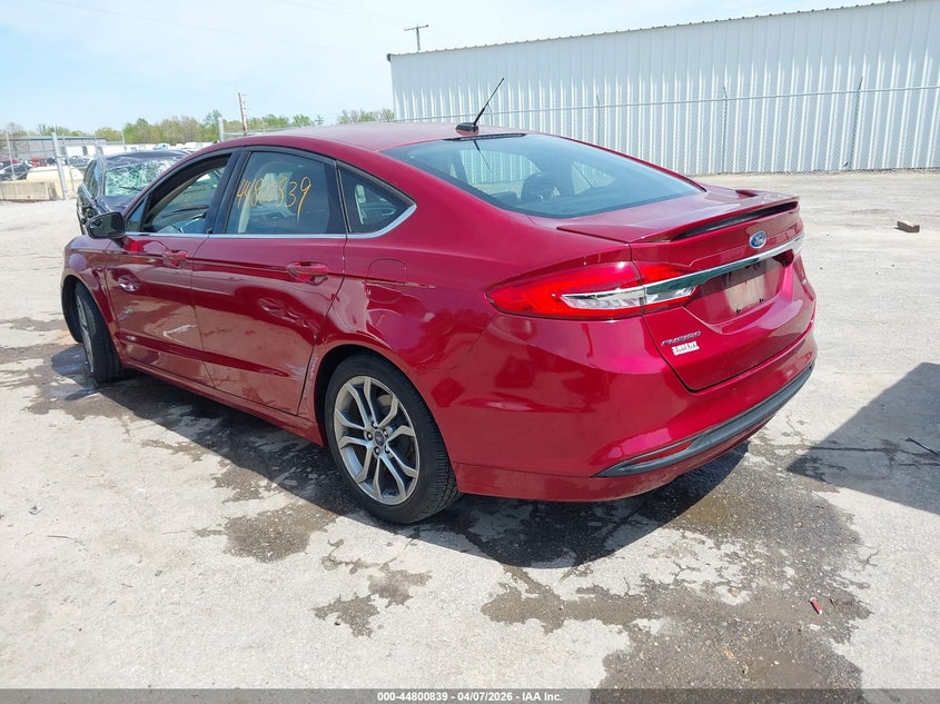 Vin: 3fa6p0h7xhr138234, lot: 45298105, ford fusion se 20173