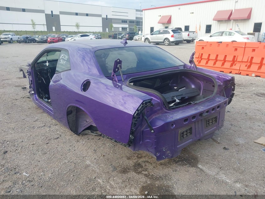 Vin: 2c3cdzfjxgh185075, lot: 45298117, dodge challenger r/t scat pack 20163
