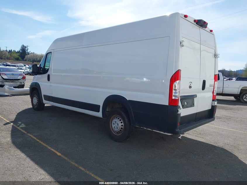 2025 Ram Promaster 3500 Cargo Van Tradesman High Roof 159 Wb Ext