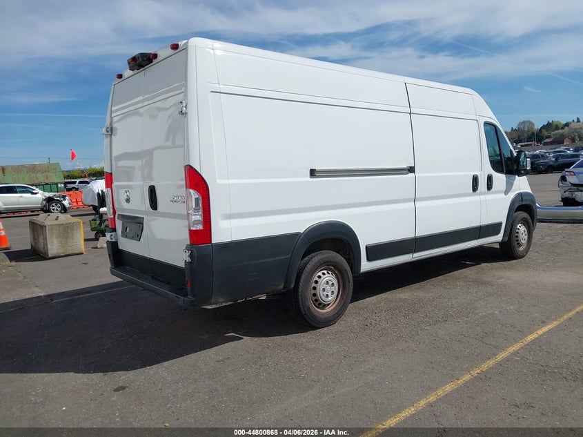 2025 Ram Promaster 3500 Cargo Van Tradesman High Roof 159 Wb Ext