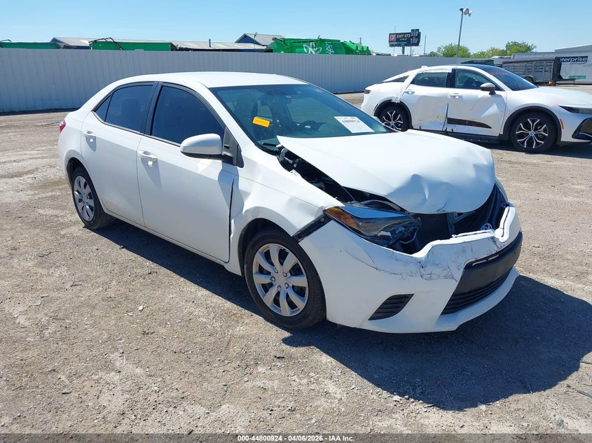5YFBURHE5EP012160 2014 Toyota Corolla Le auction photo 1
