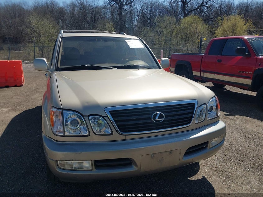 2001 Lexus Lx 470 VIN: JTJHT00W513508783 Lot: 44800937