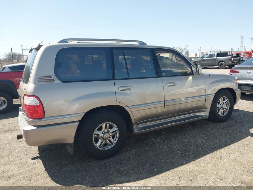 2001 Lexus Lx 470 VIN: JTJHT00W513508783 Lot: 44800937