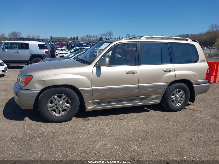 2001 Lexus Lx 470 VIN: JTJHT00W513508783 Lot: 44800937