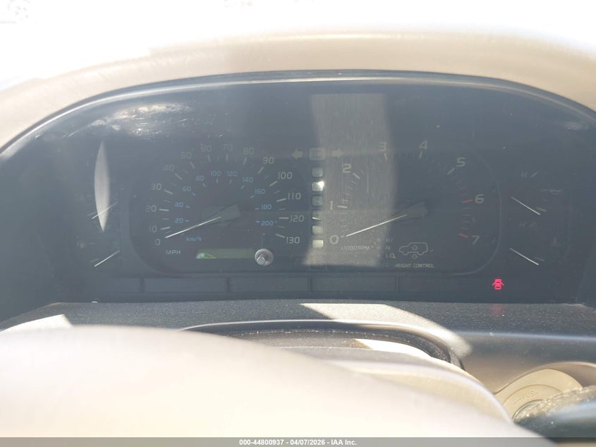 2001 Lexus Lx 470 VIN: JTJHT00W513508783 Lot: 44800937