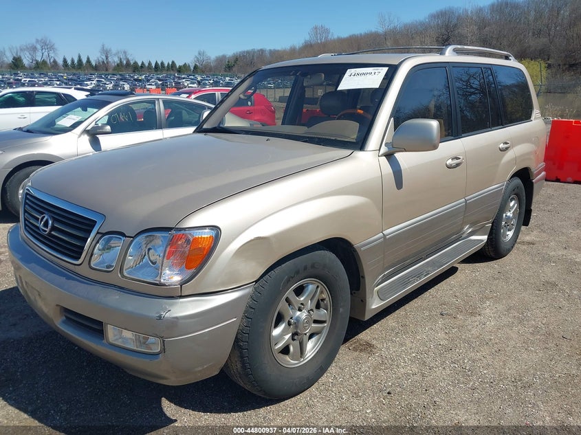 2001 Lexus Lx 470 VIN: JTJHT00W513508783 Lot: 44800937