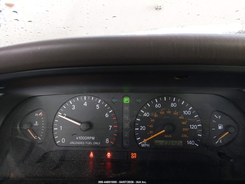 1998 Toyota Avalon Xls VIN: 4T1BF18B0WU280356 Lot: 44801000