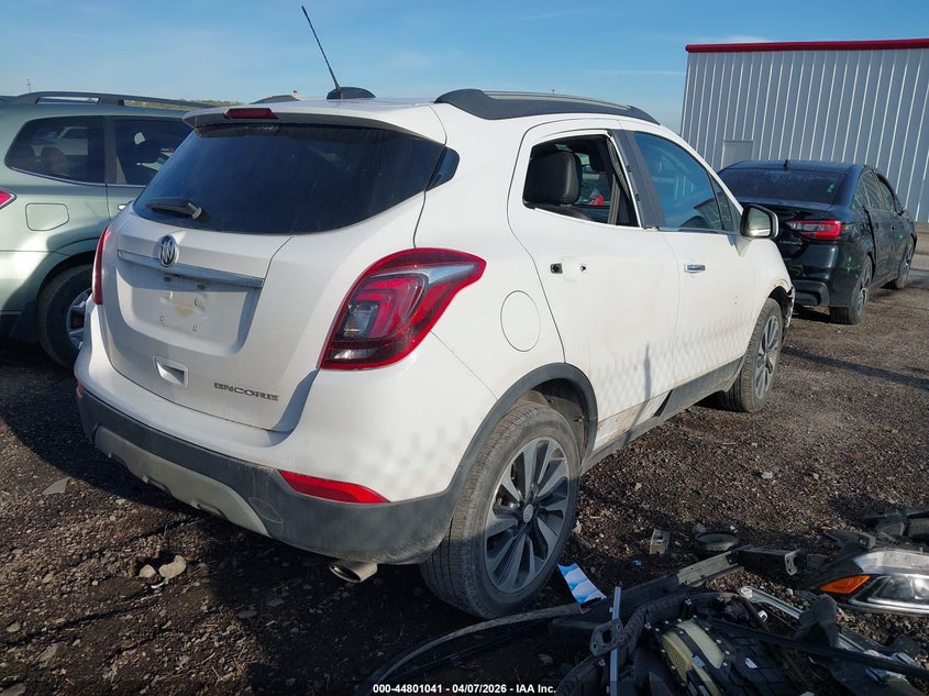 Vin: kl4cjasb1mb336954, lot: 45298307, buick encore fwd preferred 20214