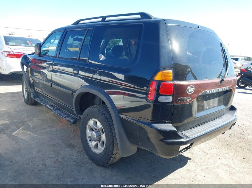 2003 Mitsubishi Montero Sport Es/Ls