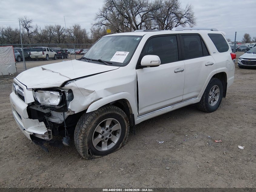 Vin: jtebu5jr5b5072496, lot: 45298359, toyota 4runner sr5 v6 20112