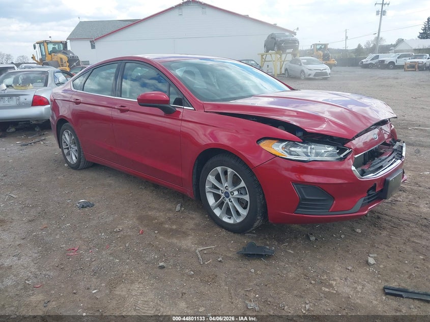3FA6P0LU1LR101014 2020 Ford Fusion Hybrid Se auction photo 1