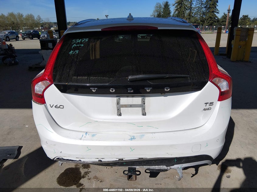 2017 Volvo V60 Cross Country T5 VIN: YV440MWK0H1026022 Lot: 44801150