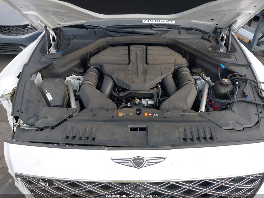2025 Genesis Gv80 3.5T Prestige Awd VIN: KMUHEESC0SU225245 Lot: 44801235