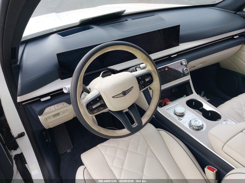 2025 Genesis Gv80 3.5T Prestige Awd VIN: KMUHEESC0SU225245 Lot: 44801235