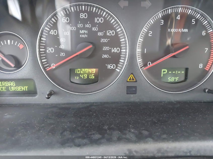 2007 Volvo S60 2.5T VIN: YV1RH592772607359 Lot: 44801245