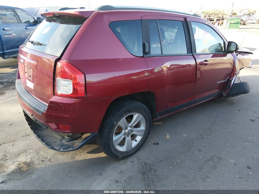 Vin: 1c4njdbb7dd207587, lot: 45298522, jeep compass sport 20134