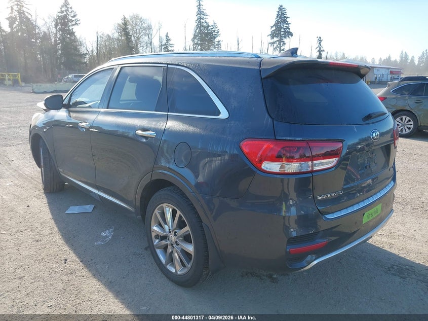 2016 Kia Sorento 3.3L Sxl