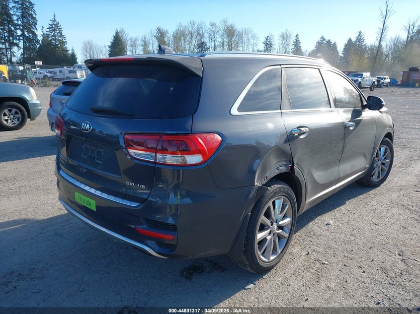 2016 Kia Sorento 3.3L Sxl