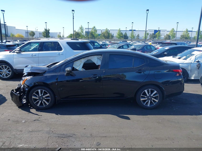 2021 Nissan Versa 1.6 Sv Xtronic Cvt black Lot 111044801474 Vin 3N1CN8EVXML825069