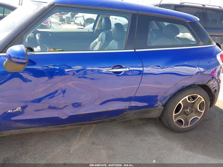 2013 Mini Paceman Cooper S VIN: WMWSS7C5XDWN51510 Lot: 44801476