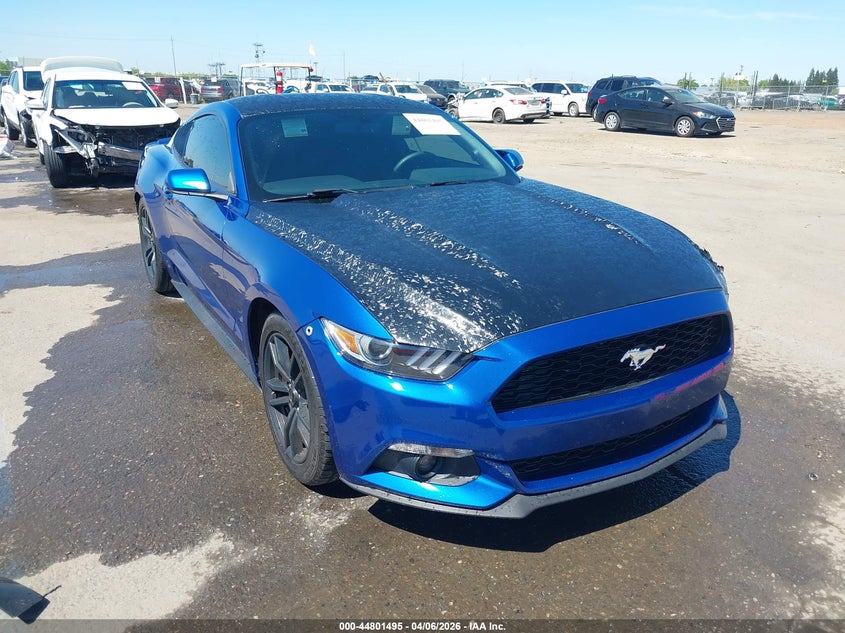 1FA6P8TH1H5241124 2017 Ford Mustang Ecoboost auction photo 1