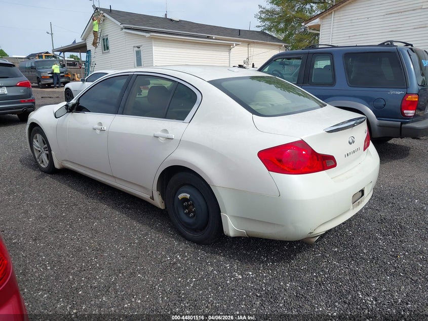 2012 Infiniti G25 Journey