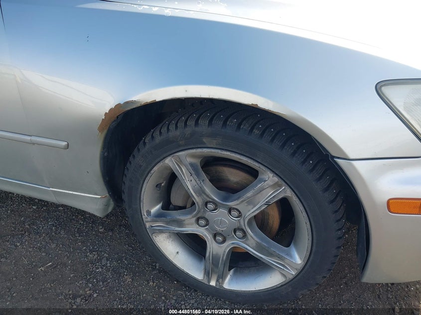 2001 Lexus Is 300 VIN: JTHBD182410017778 Lot: 44801560