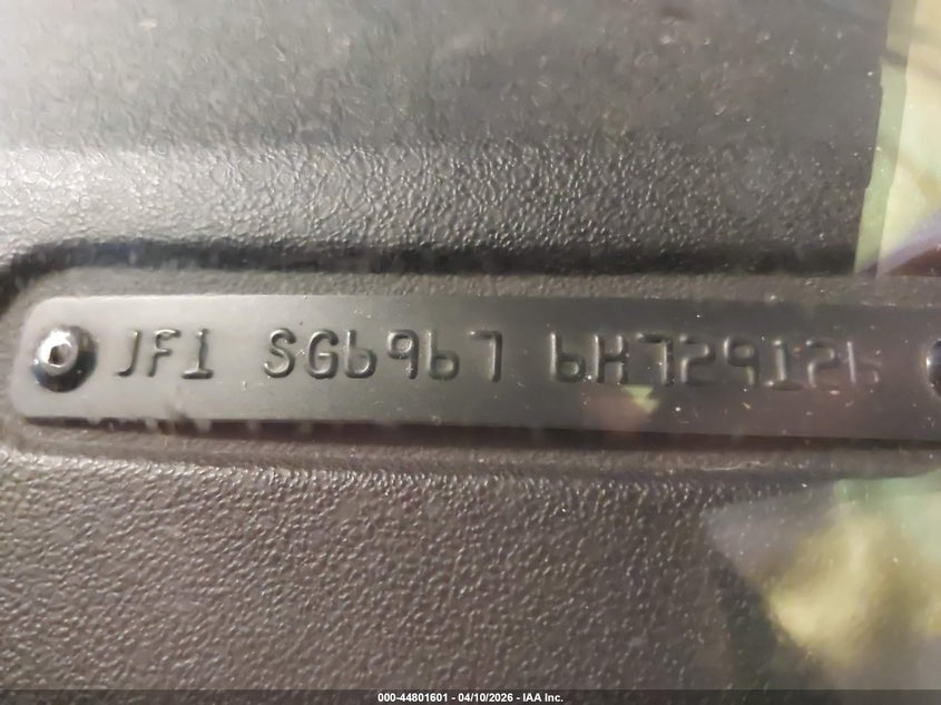 2006 Subaru Forester 2.5Xt Limited VIN: JF1SG69676H729126 Lot: 44801601