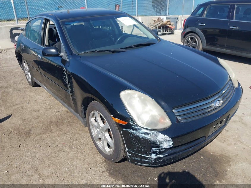 2003 Infiniti G35 Base W/6 Speed Manual