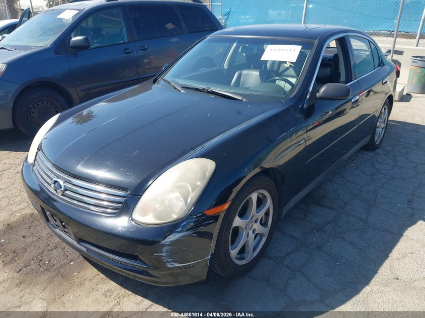 2003 Infiniti G35 Base W/6 Speed Manual