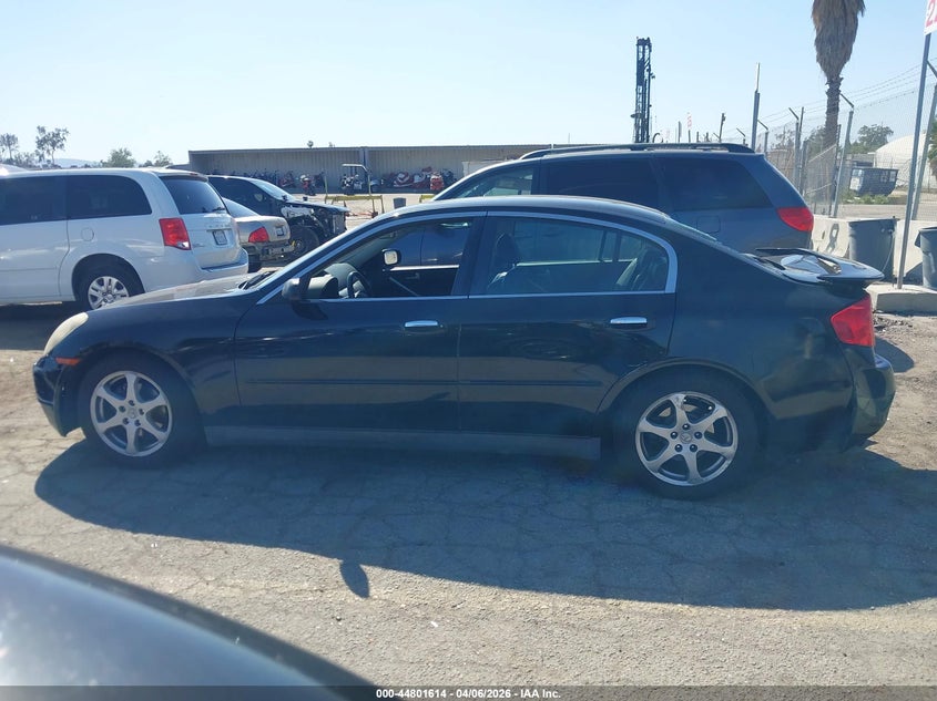 2003 Infiniti G35 Base W/6 Speed Manual VIN: JNKCV51E43M005882 Lot: 44801614