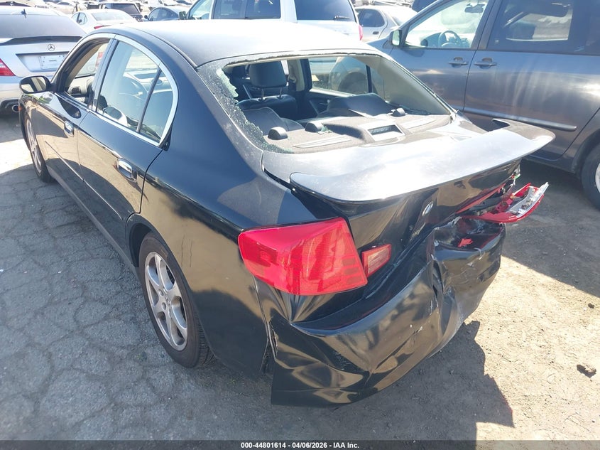 2003 Infiniti G35 Base W/6 Speed Manual
