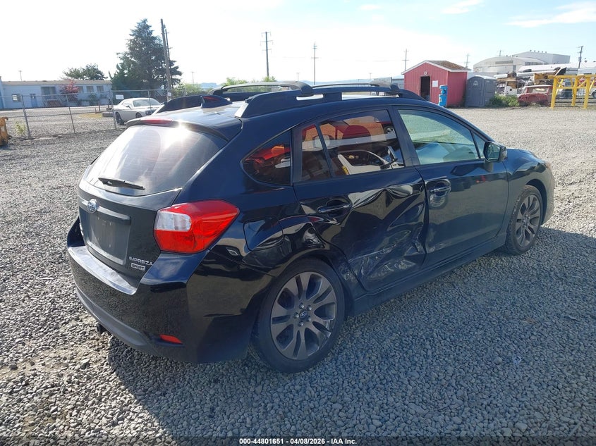 2016 Subaru Impreza 2.0I Sport Limited