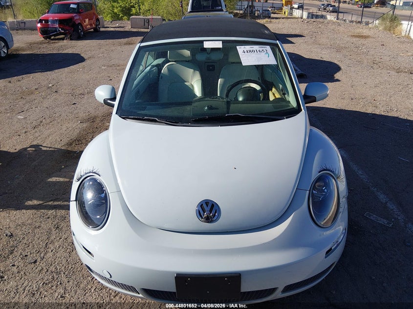 2010 Volkswagen New Beetle 2.5L Final Edition VIN: 3VWRG3AL4AM007431 Lot: 44801652