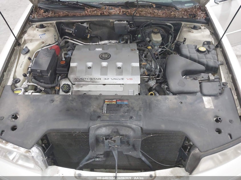 2000 Cadillac Seville Sts VIN: 1G6KY5494YU221518 Lot: 44801654