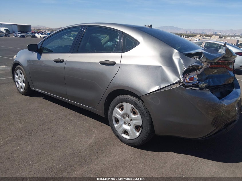 Vin: 1c3cdfaa7dd224204, lot: 45298973, dodge dart se 20133