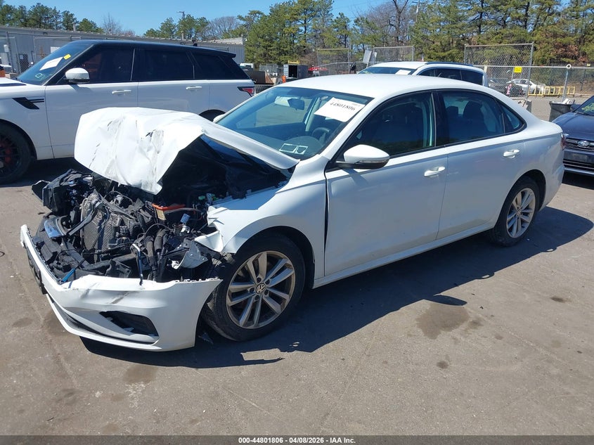 2020 Volkswagen Passat 2.0 2.0T S white Lot 111044801806 Vin 1VWAA7A30LC003029