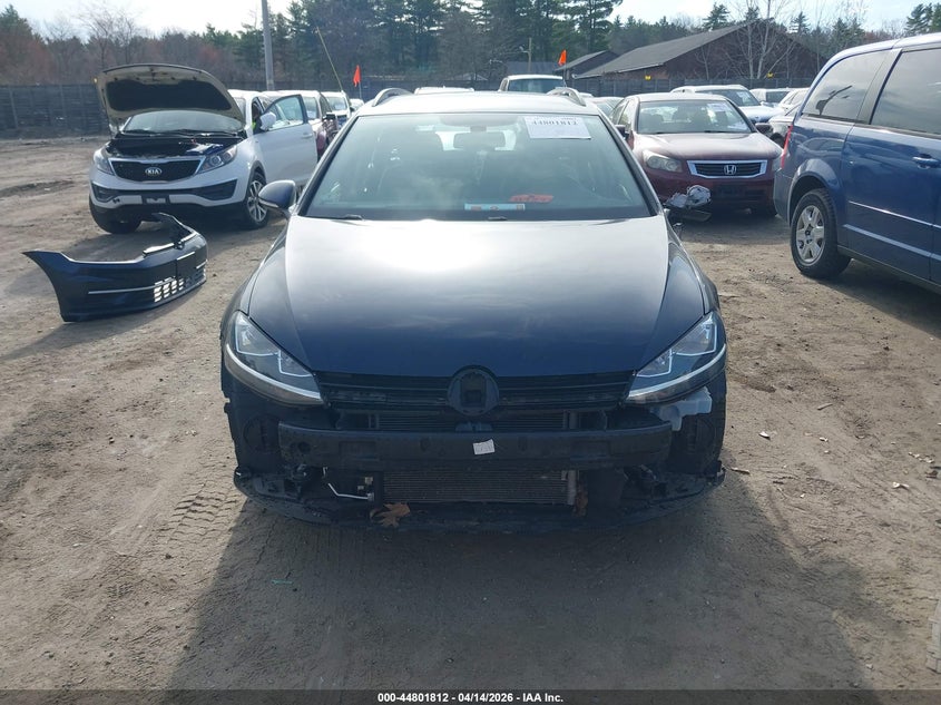 2018 Volkswagen Golf Sportwagen Tsi S/Tsi Se VIN: 3VWD17AU7JM756008 Lot: 44801812