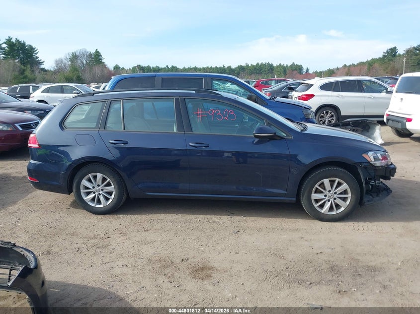 2018 Volkswagen Golf Sportwagen Tsi S/Tsi Se VIN: 3VWD17AU7JM756008 Lot: 44801812