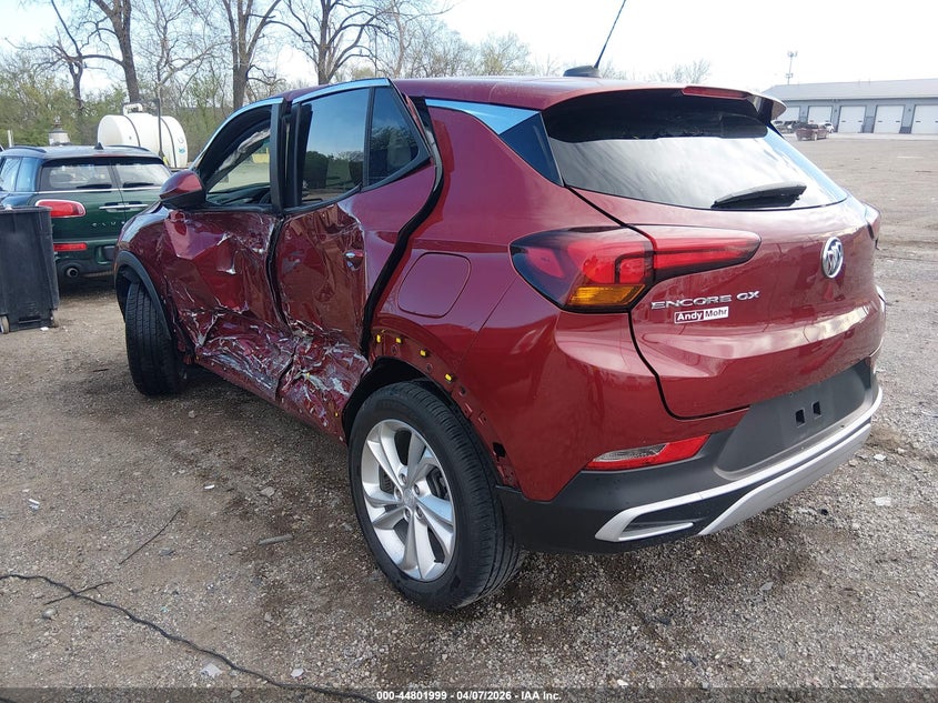 Vin: kl4mmbs25nb146898, lot: 45299267, buick encore gx fwd preferred 20223