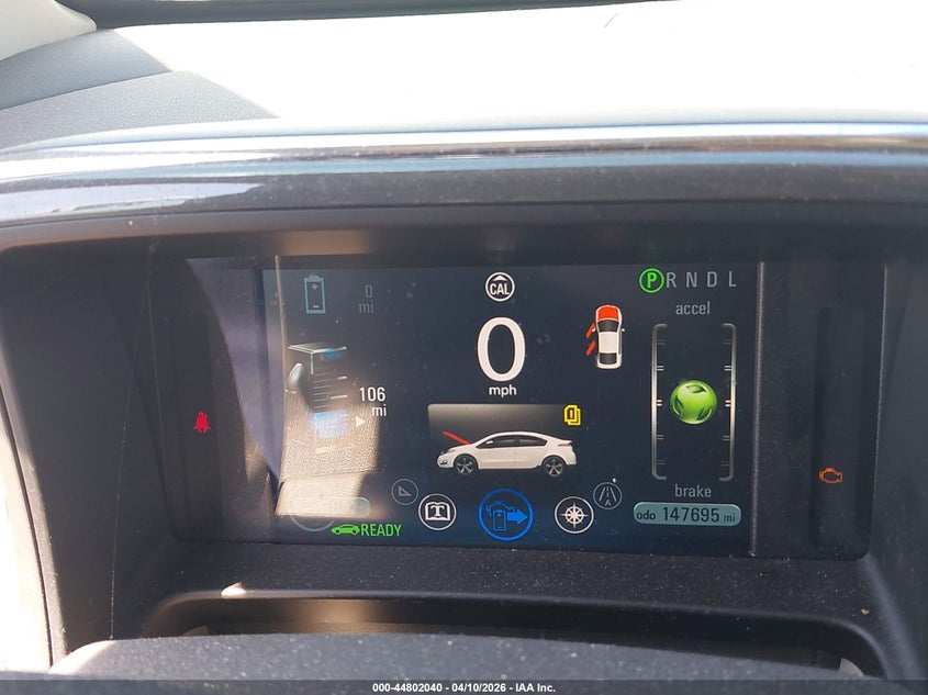 2013 Chevrolet Volt VIN: 1G1RA6E45DU133623 Lot: 44802040